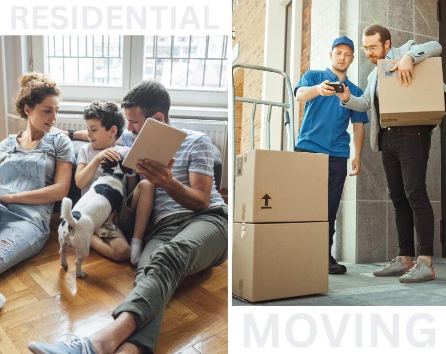 residential moving service available in london